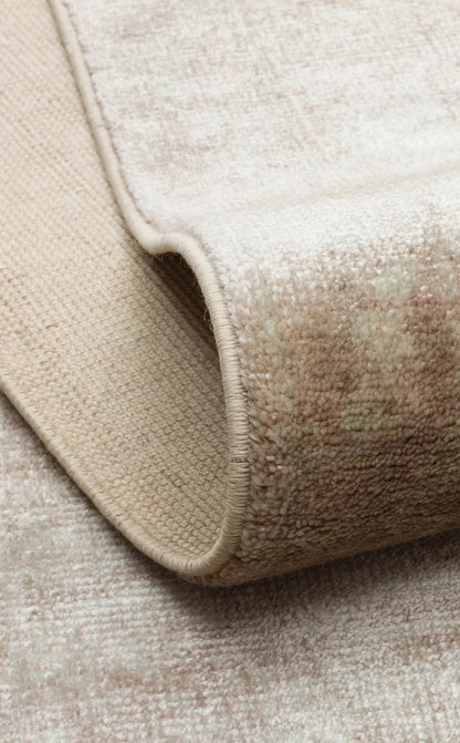 TAFTAN TF 11 NATURAL Pakistan Overdyed Tarzı Özel Hav Vermeyen ve El Emeği ile Özel Tezgahlarda Üretilen Uşak Halısı - HALI VAGONU