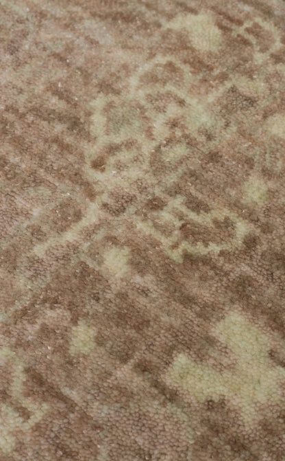 TAFTAN TF 11 NATURAL Pakistan Overdyed Tarzı Özel Hav Vermeyen ve El Emeği ile Özel Tezgahlarda Üretilen Uşak Halısı - HALI VAGONU