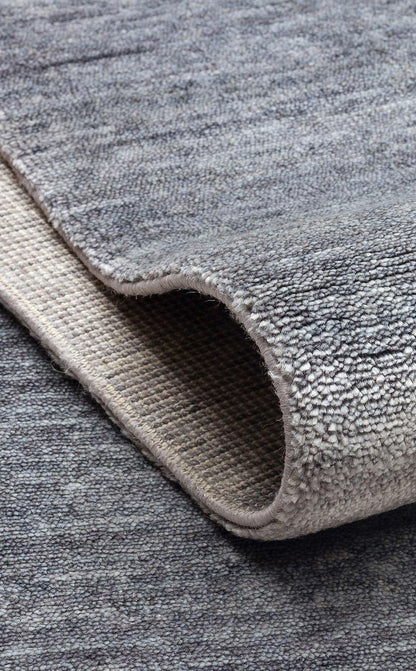 TAFTAN TF PLAIN D. GREY Pakistan Overdyed Tarzı Özel Hav Vermeyen ve El Emeği ile Özel Tezgahlarda Üretilen Uşak Halısı - HALI VAGONU
