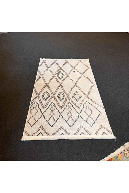 Yumuşak Dokulu Bambu Soft Kilim - Ourain Saçaklı Dijital Baskı HV - SK - O5 - HALI VAGONU