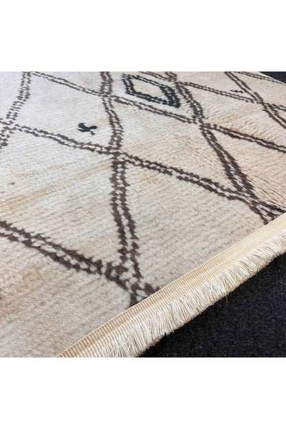 Yumuşak Dokulu Bambu Soft Kilim - Ourain Saçaklı Dijital Baskı HV - SK - O5 - HALI VAGONU