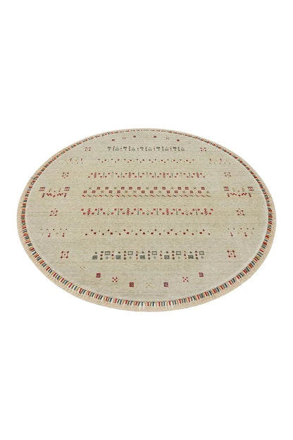 Zara 06 Beıge Otantik Desenli El Emeği Ile Özel Tezgahlarda Üretilen Modern Uşak Halısı - HALI VAGONU