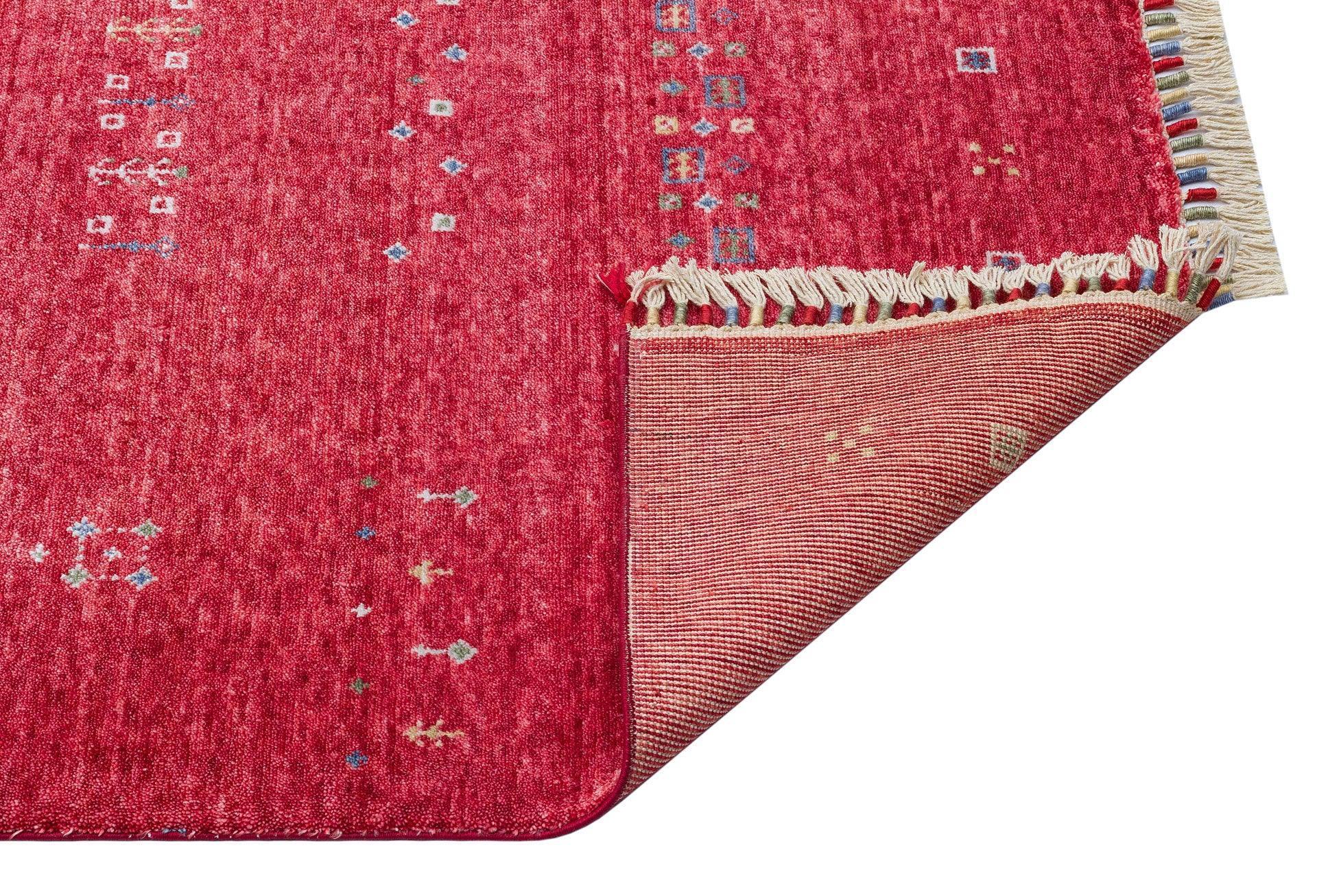 ZARA ZR 06 RED Otantik Desenli El Emeği İle Özel Tezgahlarda Üretilen Modern Uşak Halısı - HALI VAGONU