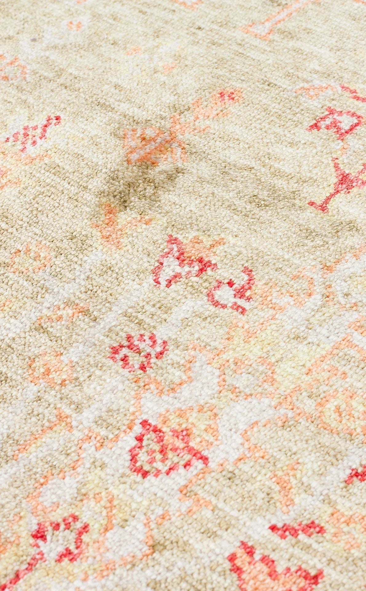ZARA ZR 08 GREEN AUTUMN Otantik Desenli El Emeği İle Özel Tezgahlarda Üretilen Modern Uşak Halısı - HALI VAGONU