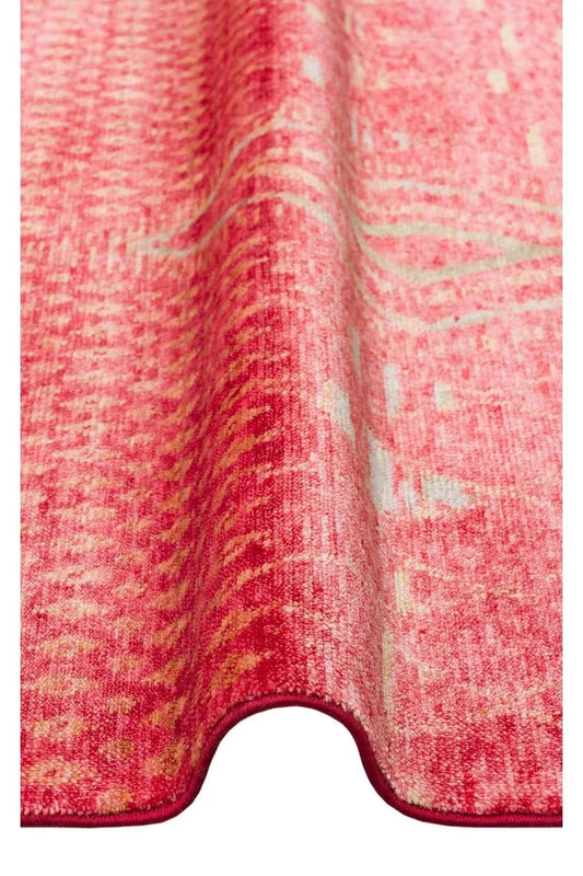 ZARA ZR 15 RED AUTUMN Otantik Desenli El Emeği İle Özel Tezgahlarda Üretilen Modern Uşak Halısı - HALI VAGONU