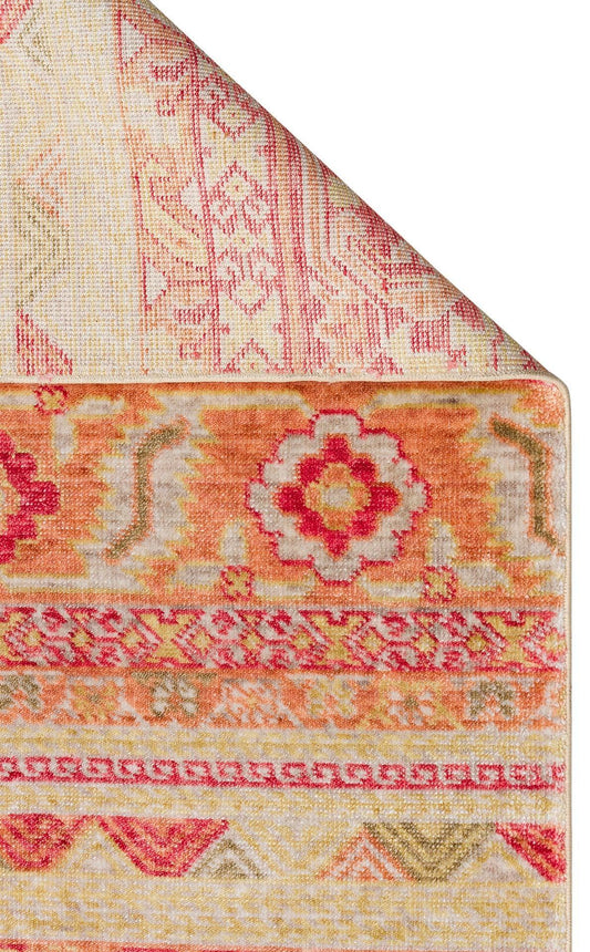 ZARA ZR 17 RED AUTUMN Otantik Desenli El Emeği İle Özel Tezgahlarda Üretilen Modern Uşak Halısı - HALI VAGONU